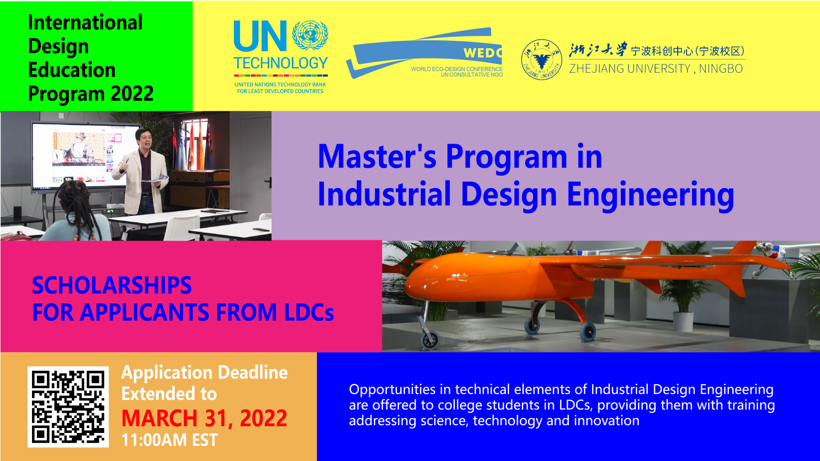 Scholarships for LDC Students to the International Design Education Program 2022 Is Now Open